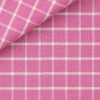 Twill Carreaux Rose