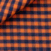 Flanelle Carreaux Orange