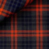 Twill Carreaux Orange
