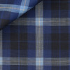 Chambray Carreaux Bleu