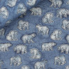 Twill Motif Bleu