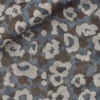 Flanelle à Motif Bleu Marron
