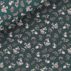 Popeline Motif Vert