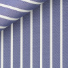 Twill Rayé Bleu