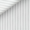 Twill Rayé Gris