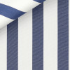 Popeline Rayé Bleu