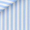 Oxford Rayé Bleu