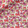 Popeline Motif Vert
