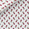 Popeline Motif Rose