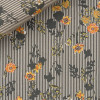 Popeline Motif Jaune