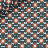 Popeline Motif Orange