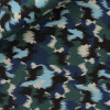 Popeline Motif Vert