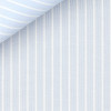 Twill Rayé Bleu