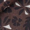 Lin Motif Marron
