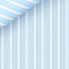 Twill Rayé Bleu