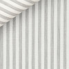 Twill Rayé Gris