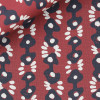 Mousseline Motif Rouge