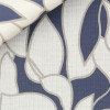 Mousseline Motif Bleu