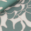 Mousseline Motif Vert