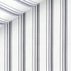 Twill Rayé Bleu