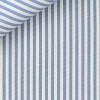 Twill Rayé Bleu