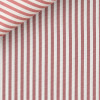 Twill Rayé Rouge