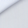 Twill Rayé Bleu