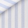Seersucker Rayé Bleu