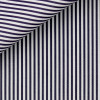 Satin Rayé Bleu