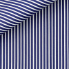 Satin Rayé Bleu