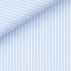 Popeline Rayé Bleu