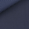 Popeline Motif Bleu