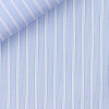 Popeline Rayé Bleu
