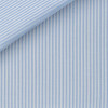 Popeline Rayé Bleu