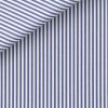 Popeline Rayé Bleu