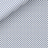 Popeline Motif Bleu