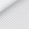 Popeline Motif Bleu