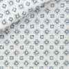 Popeline Motif Blanc