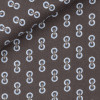 Twill Motif Marron