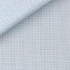 Popeline Carreaux Bleu