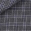 Twill Carreaux Bleu