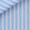 Bouclé Rayé Bleu