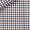 Twill Carreaux Marron