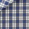 Chambray Carreaux Bleu