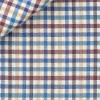 Twill Carreaux Bleu