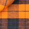 Twill Carreaux Orange