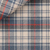 Twill Carreaux Bleu