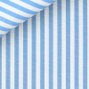 Mousseline Rayé Bleu
