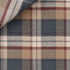 Twill Carreaux Marron