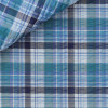 Seersucker Carreaux Bleu